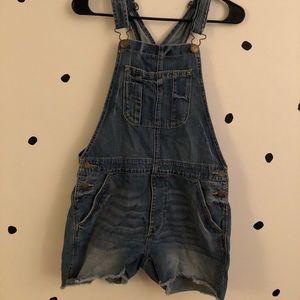 American Eagle Overall Shorts